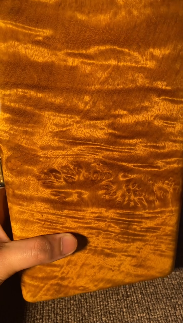 【闪购商品】金丝楠木艺金丝楠首饰盒F32