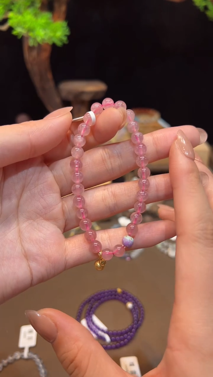 水晶手链未镶嵌手饰@@G1689