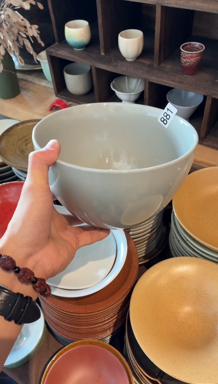 瓷片小*条881灰釉鸡盅1个