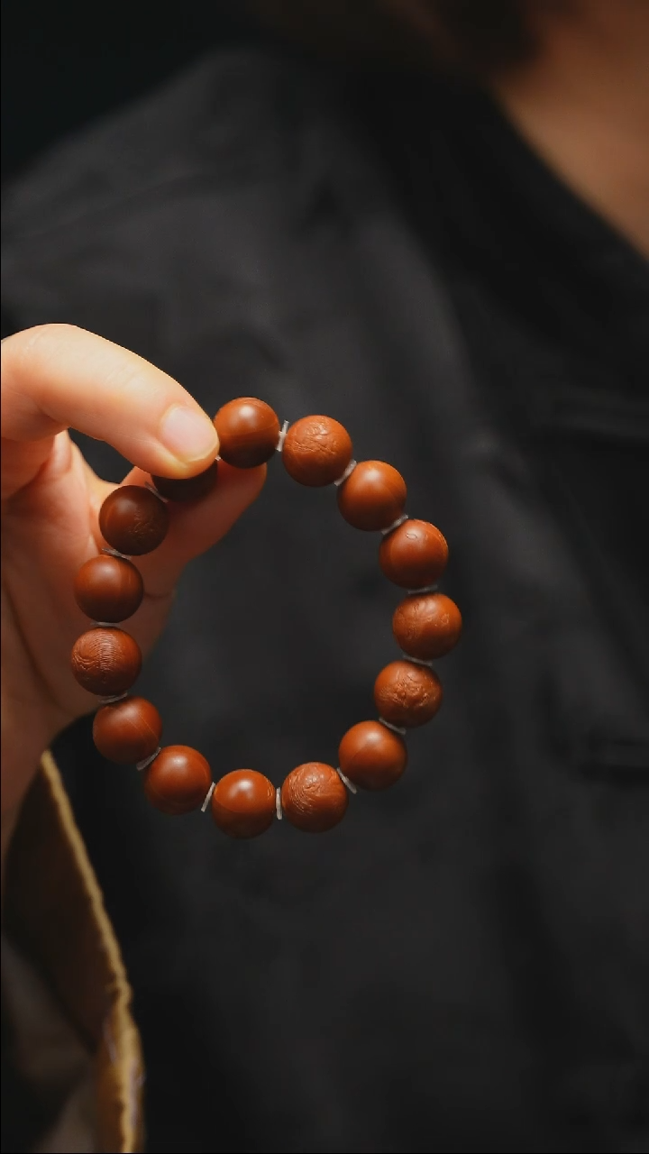 【闪购商品】橄榄核手串/手链正圆钟馗