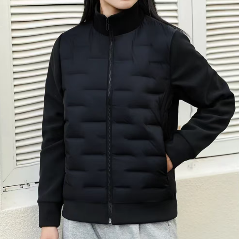 9360-女士（两色）花小X轻薄羽绒服外套