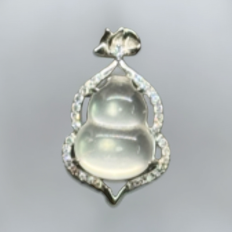 水沫子甜美风葫芦925银制muji风法式复古风傣族风格