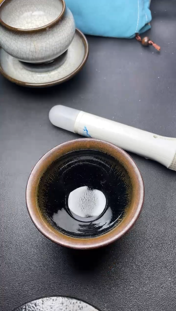 【闪购商品】茶盏578叶紫建盏叶紫建盏