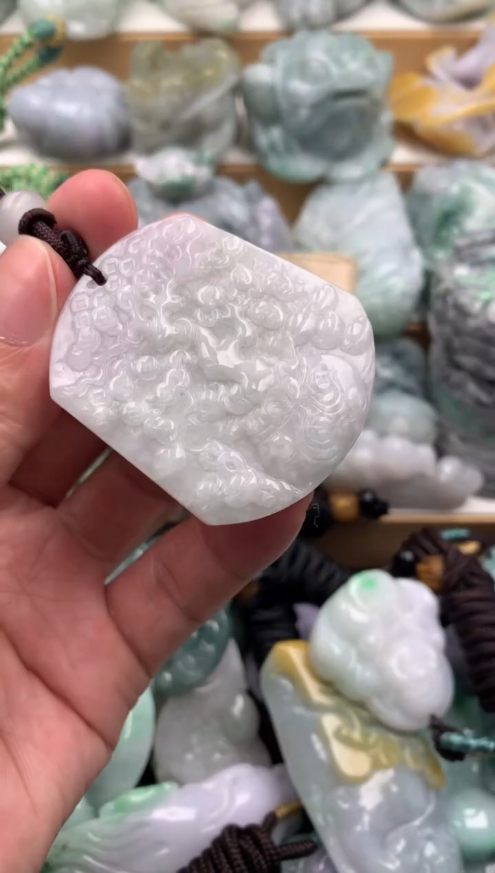 吊坠(不含链)未镶嵌翡翠1