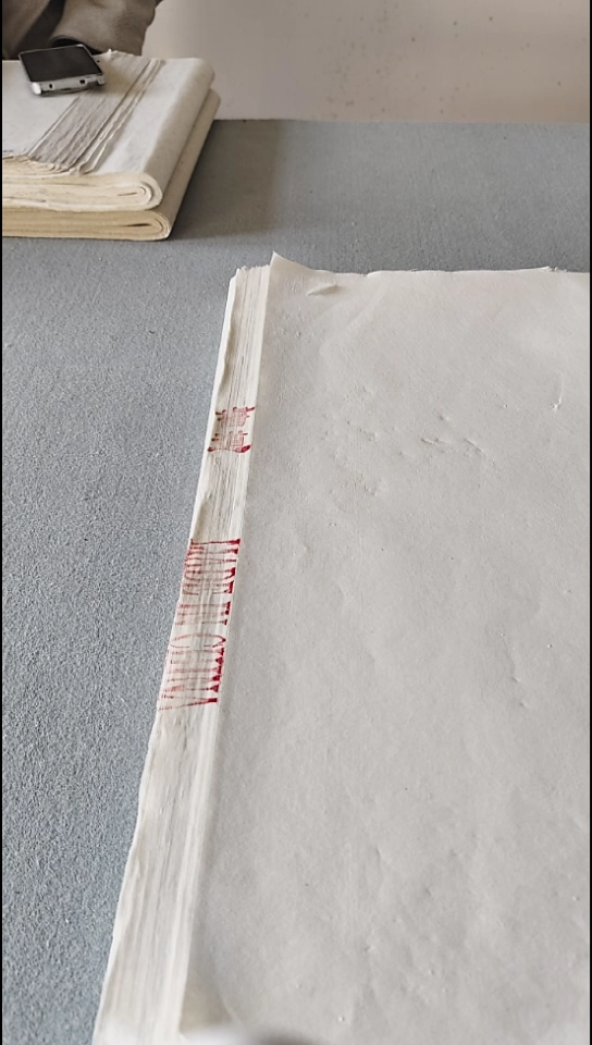 50*80纯手工出口特寸书道50张