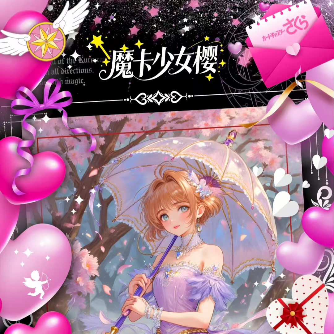 【可可文创】邮票集 魔卡少女樱 二创收藏