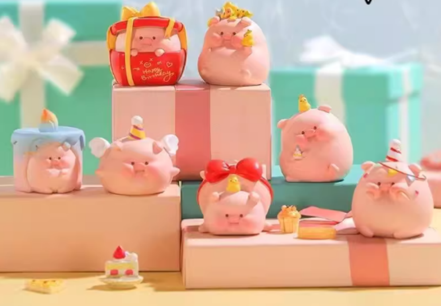 【拆盒】猪你快乐鸭系列潮玩盲盒