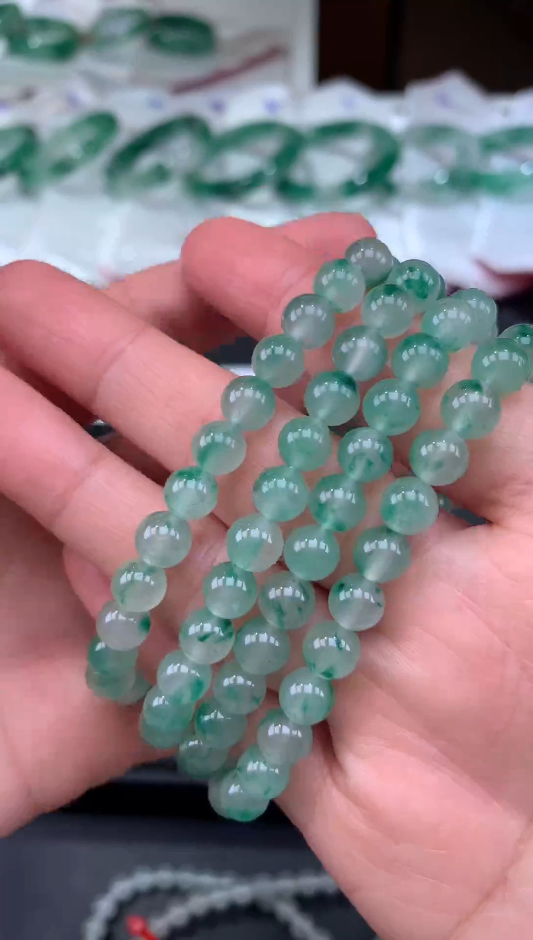 【闪购商品】石英质玉颈饰未镶嵌天然玉石非洲翠