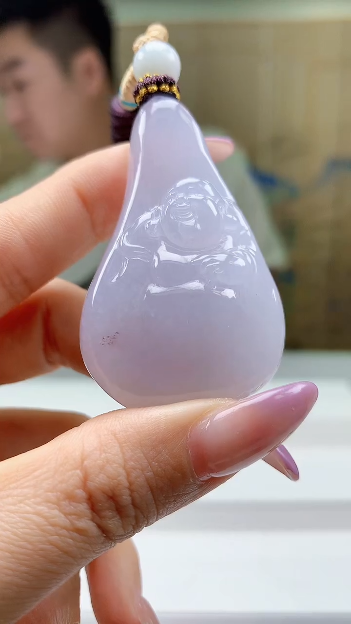 定制翡翠未镶嵌5028ty-毛货挂件120