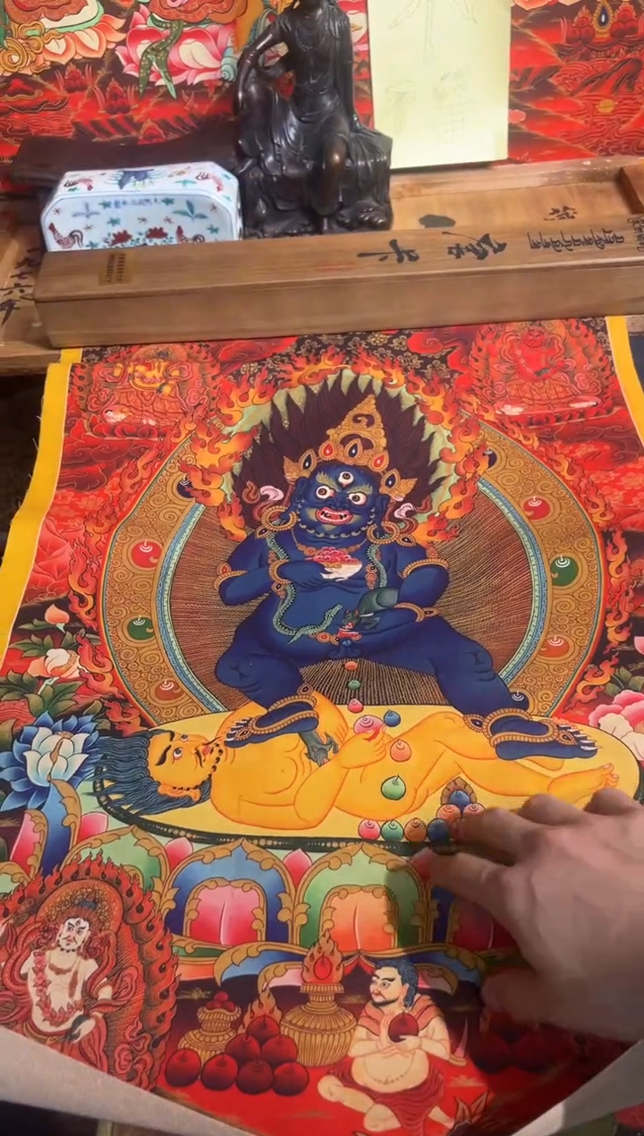 卷轴画卷轴画奥奥的唐卡