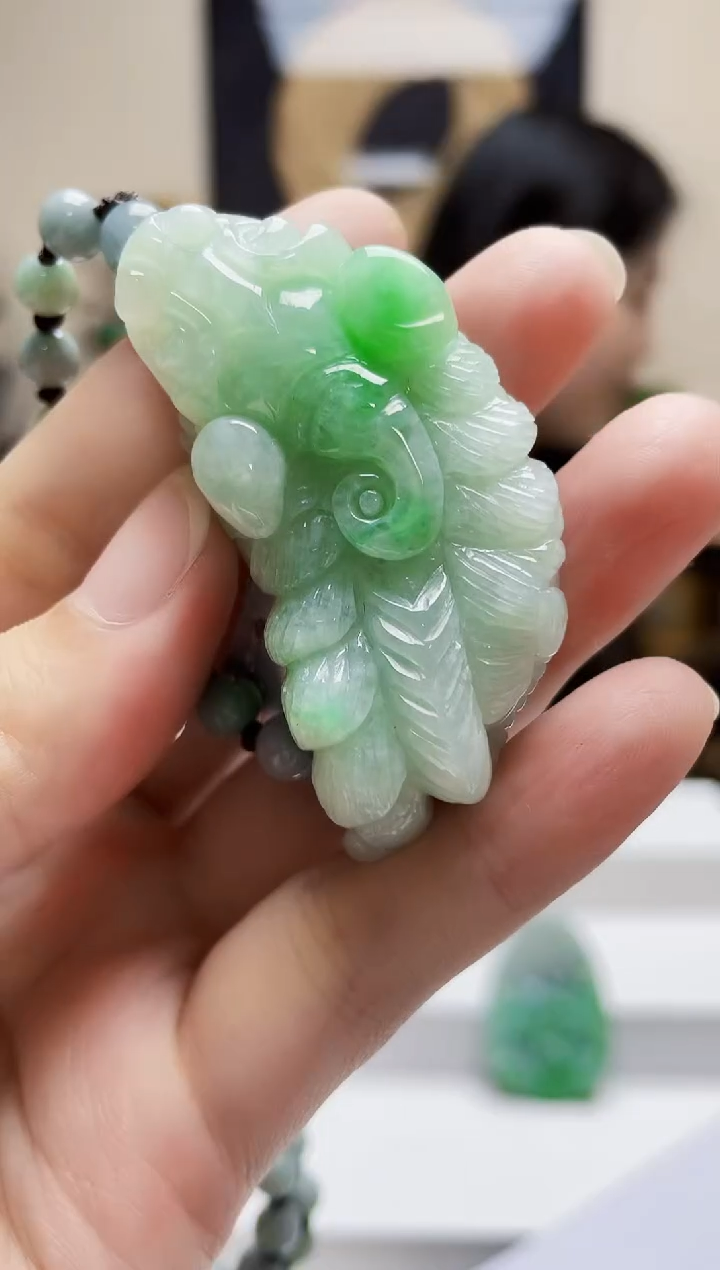 未镶嵌定制翡翠吊坠179