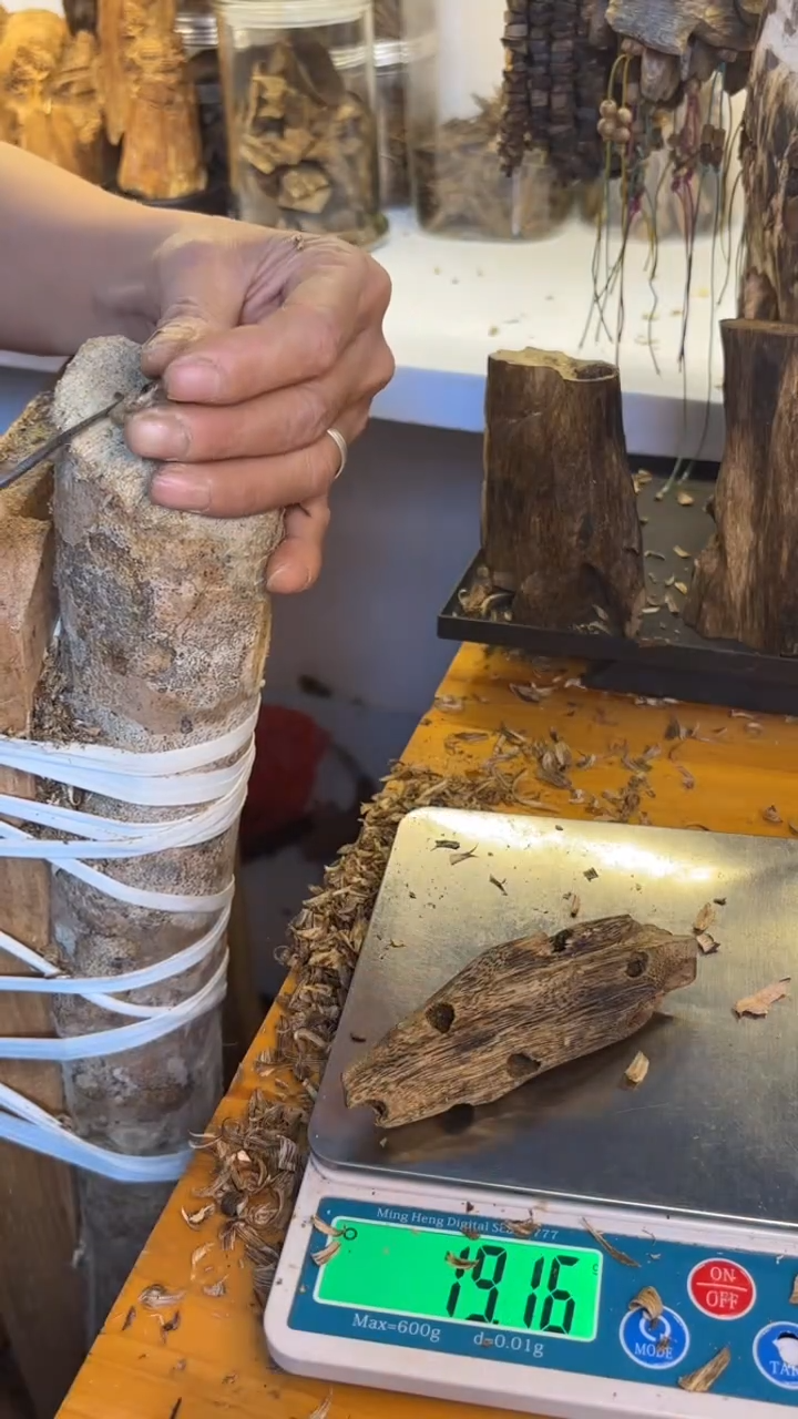 沉香沉香碎屑奇楠沉香19克