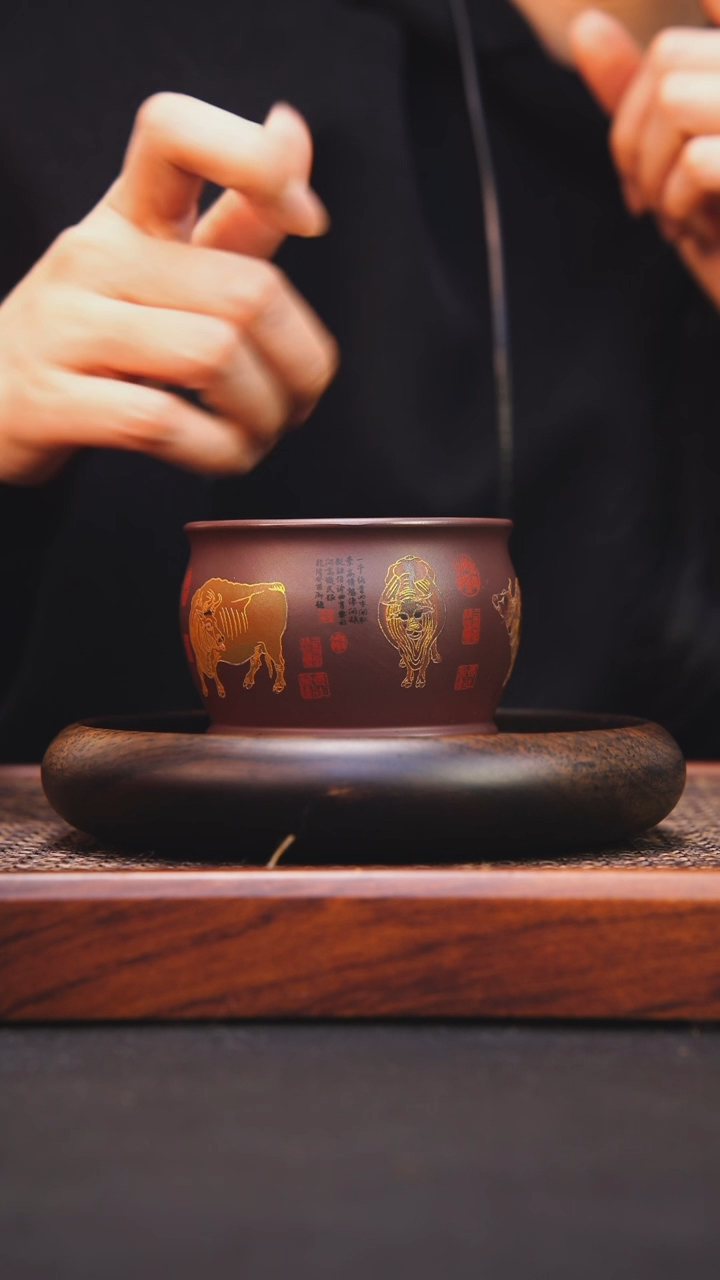 【闪购商品】紫砂茶杯原矿紫砂主人杯