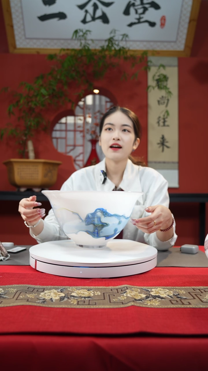 【闪购商品】琉璃手工艺品聚宝盆