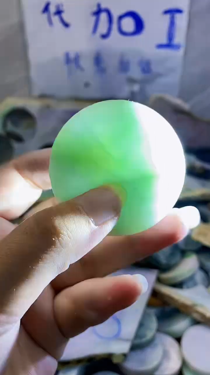 裸石翡翠纯天然翡翠A货38