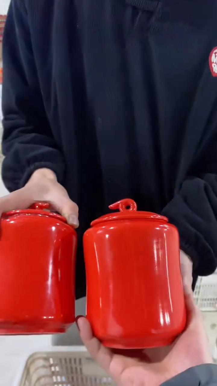 【闪购商品】罐陶瓷茶叶罐储物密封罐家用绿茶红茶普洱空罐