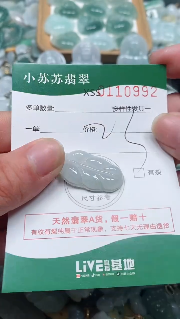 【闪购商品】翡翠颈饰未镶嵌闪购商品0110992