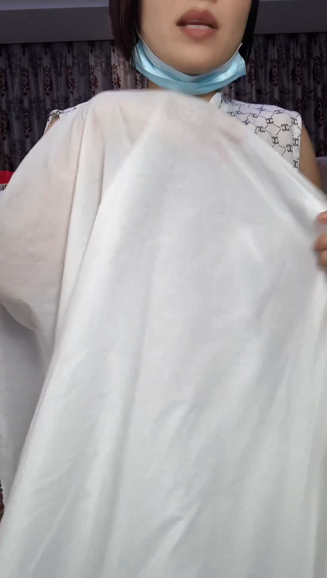 混纺白色天丝面料3米价