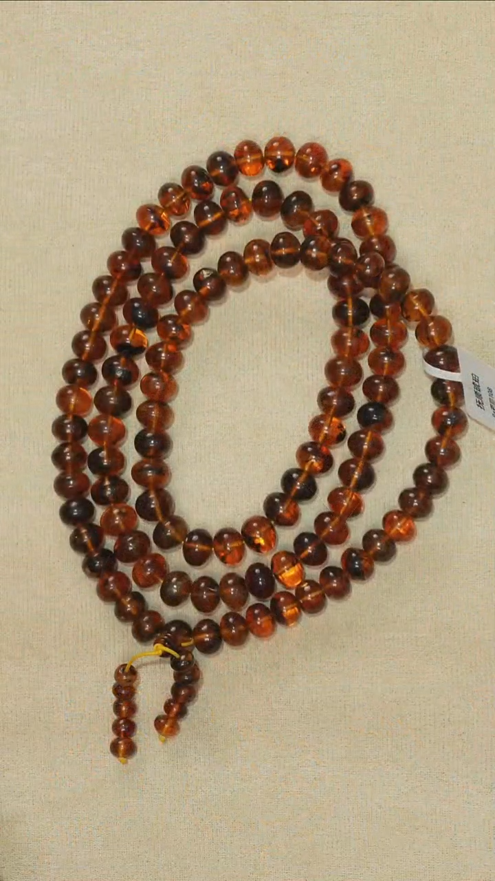琥珀颈饰未镶嵌9M5-2