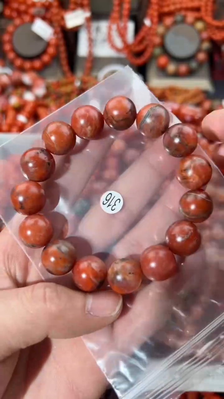【闪购商品】南红玛瑙手串未镶嵌14