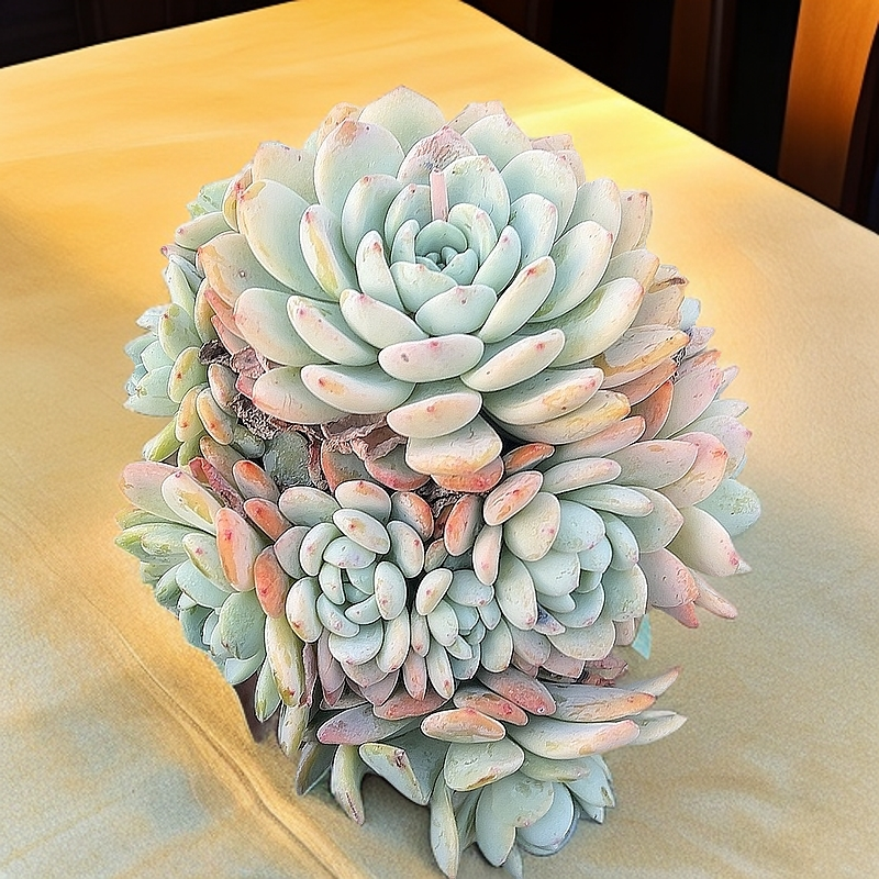 果冻冷香带盆  多肉植物室内绿植净化空气