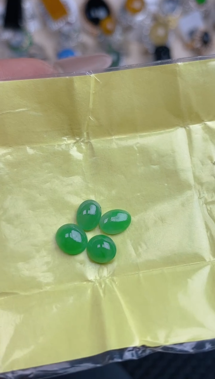 【闪购商品】定制翡翠未镶嵌翡翠裸石蛋面71