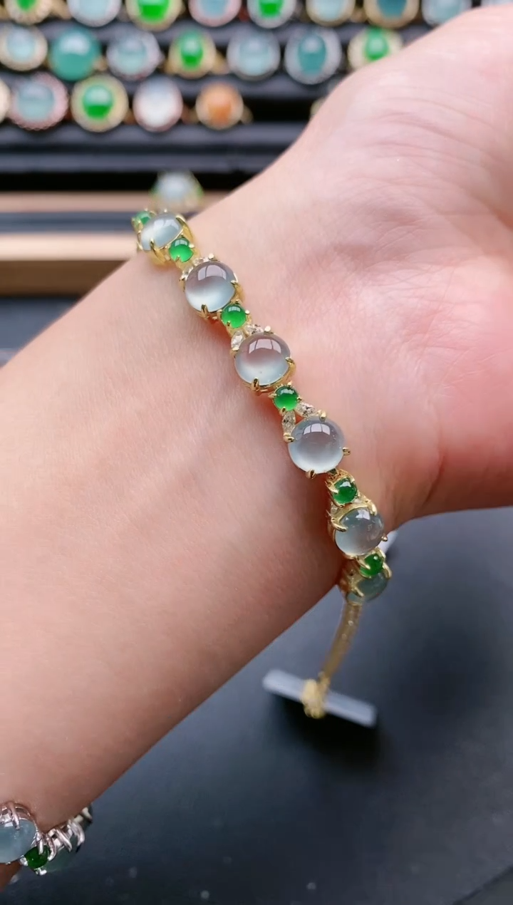 【闪购商品】翡翠戒指银S925镶嵌11111