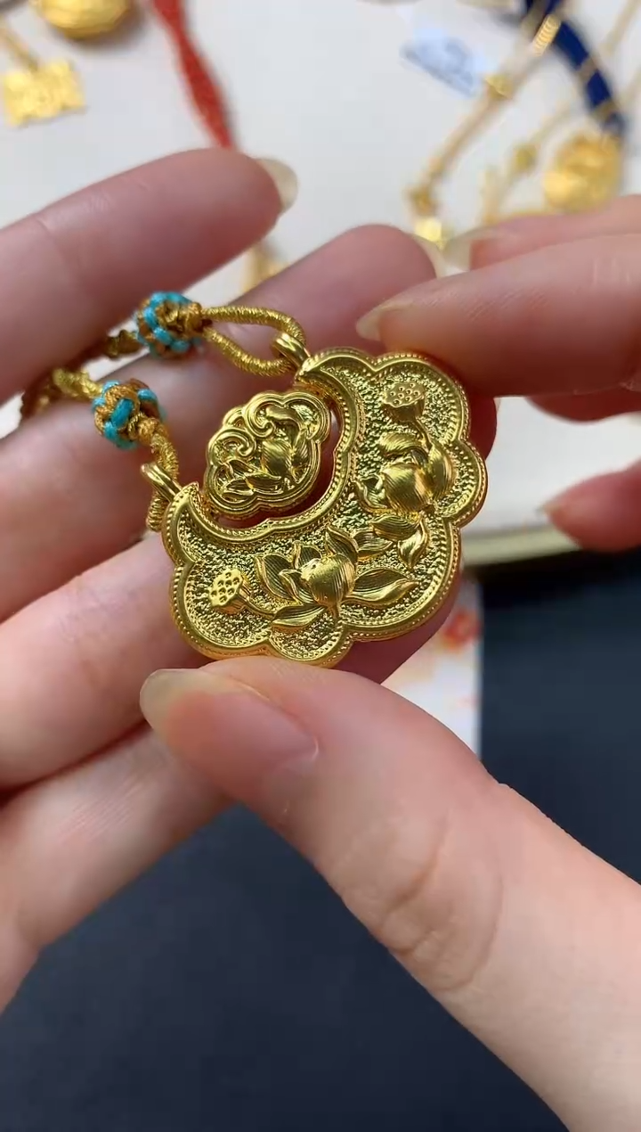 定制足金吊坠(不含链)D282|2600