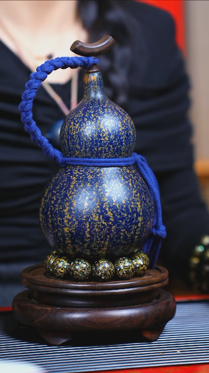 【闪购商品】JJ067迎元宵臻选大漆酒葫芦