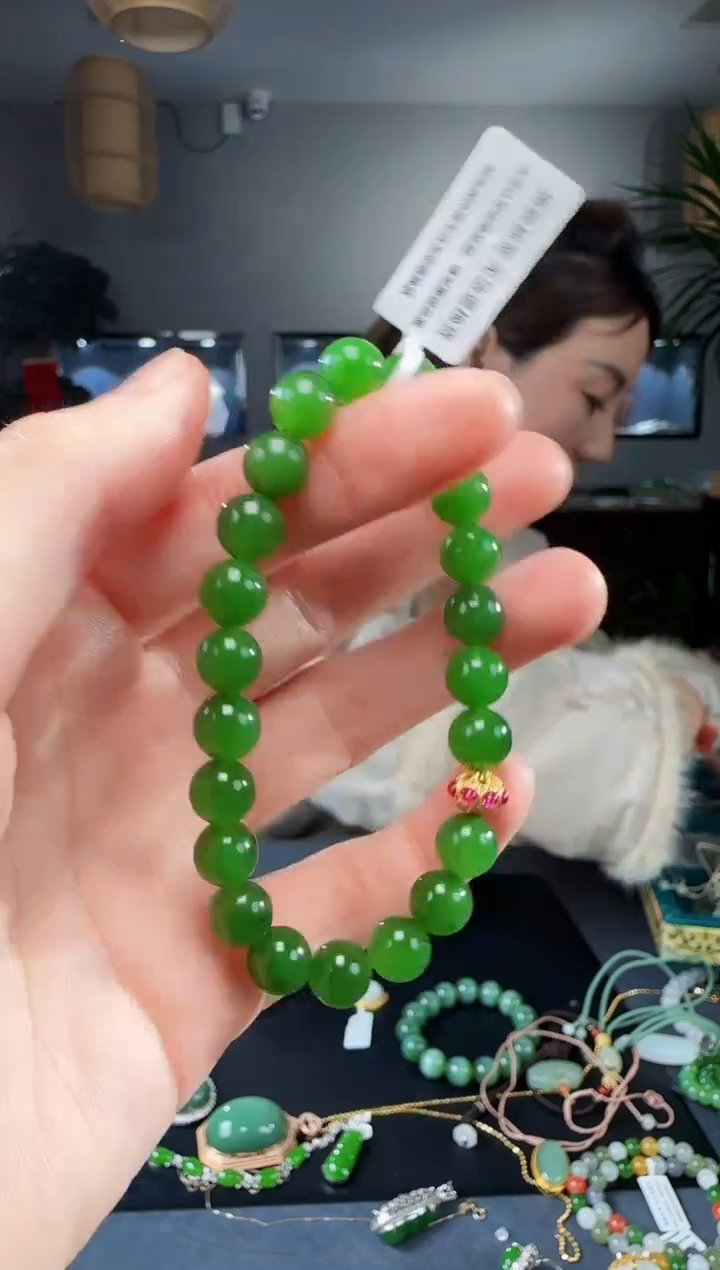 【闪购商品】未镶嵌和田玉手链1