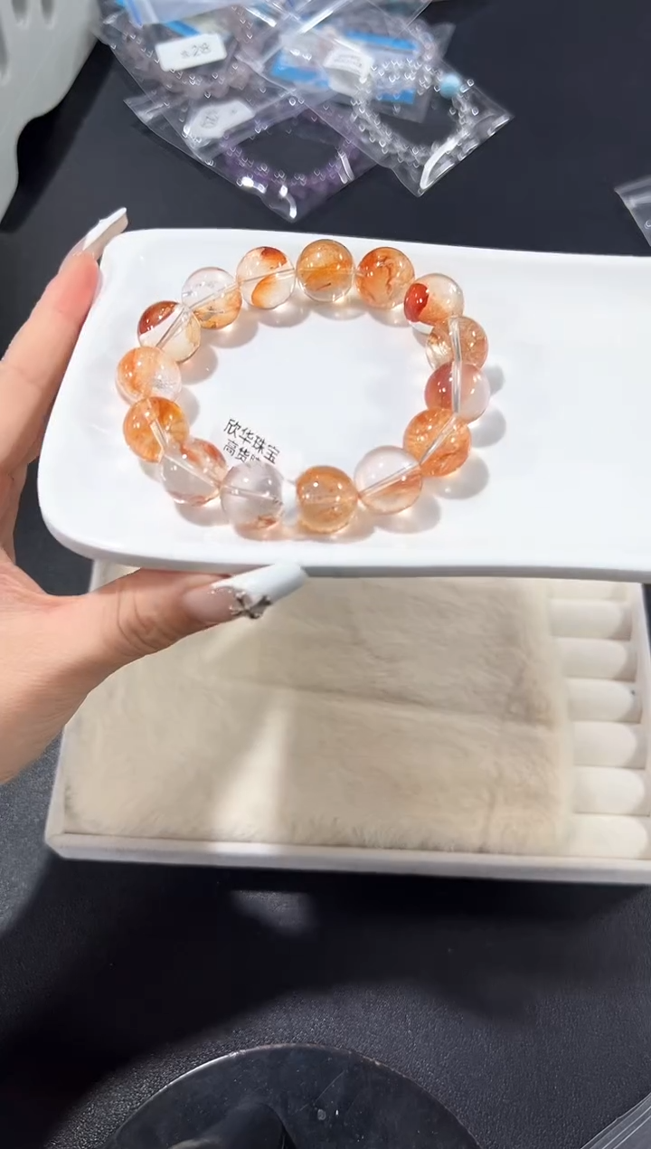 未镶嵌手链水晶41s多样性发其一【1条】默认微瑕