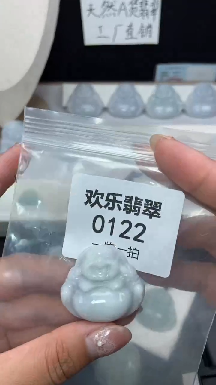 颈饰未镶嵌翡翠缅甸天然翡翠0122