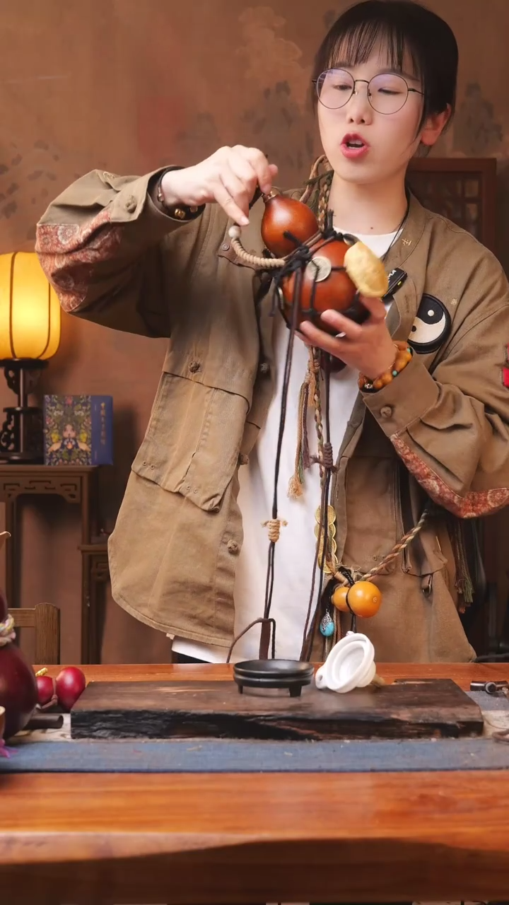 【闪购商品】470号精品大漆葫芦防腐防渗装水茶酒