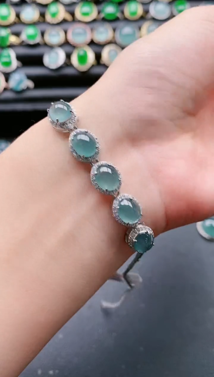 【闪购商品】翡翠戒指银S925镶嵌111111111