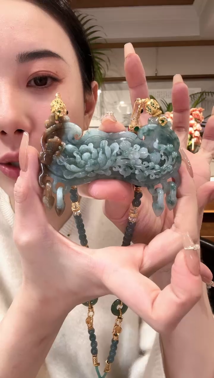 【闪购商品】翡翠颈饰未镶嵌国风