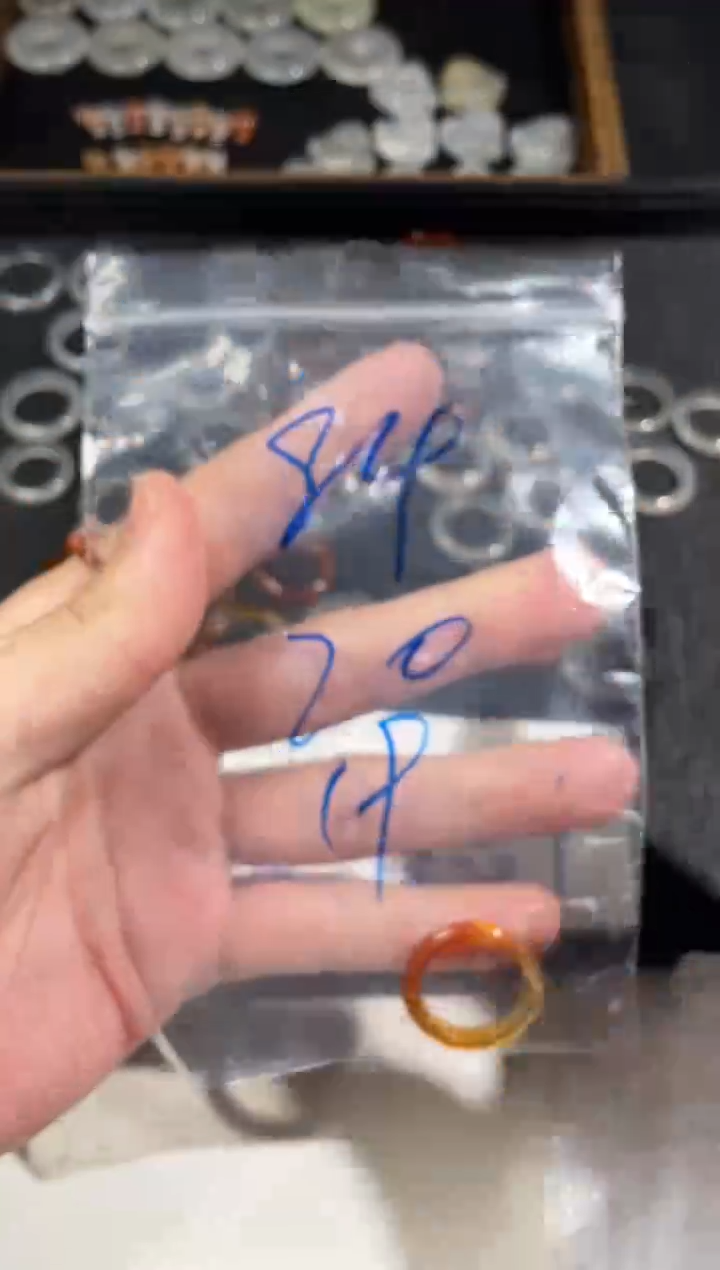 【闪购商品】玛瑙/玉髓戒指未镶嵌84