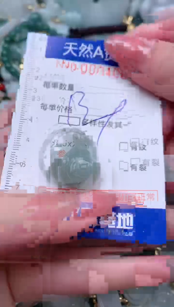 【闪购商品】翡翠颈饰未镶嵌00004060