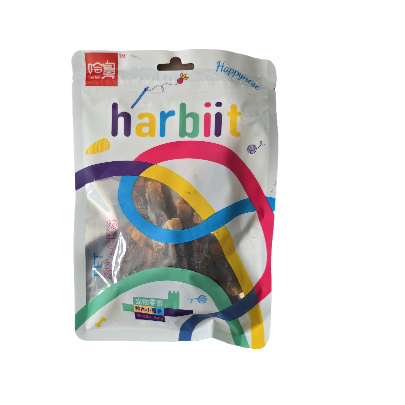 鸭肉薯条150g狗狗零食小型犬大型犬耐嚼宠物磨牙耐咬鸭胸肉