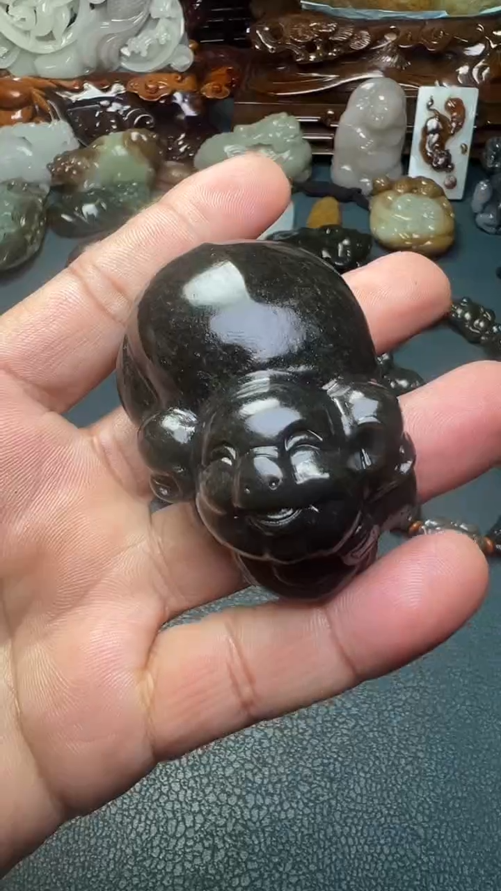 未镶嵌和田玉把件-