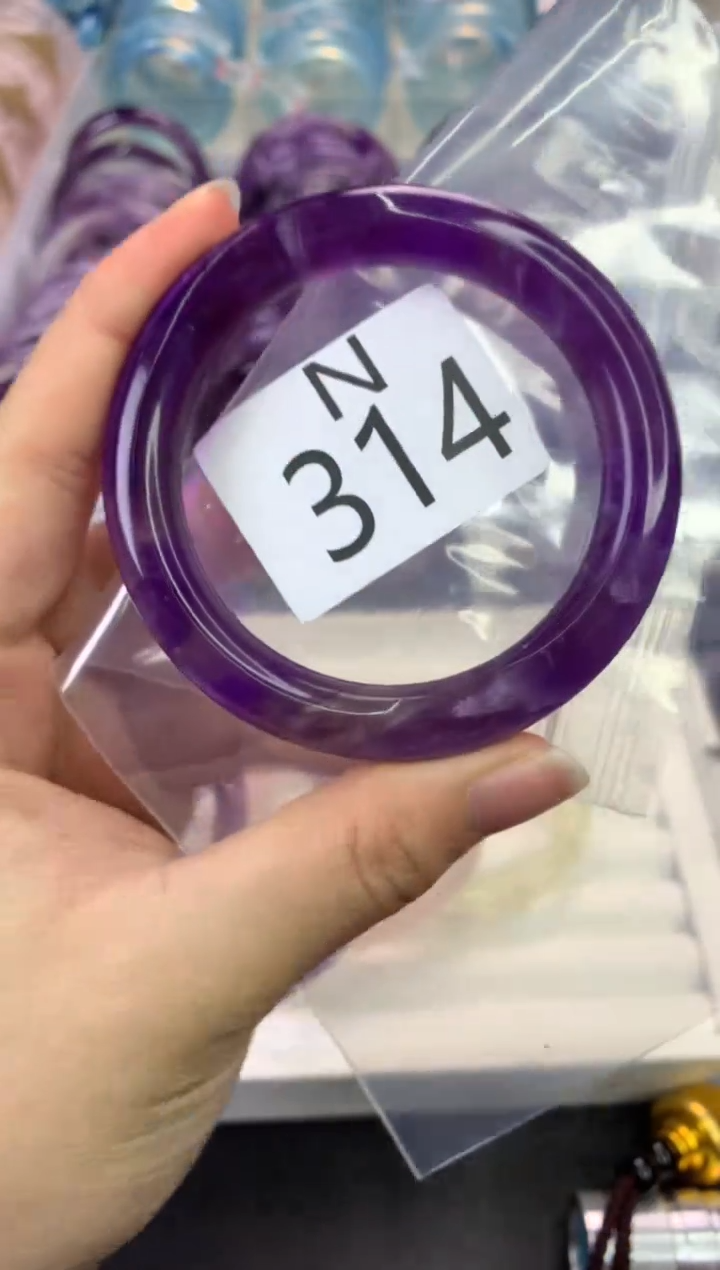 水晶手镯N、未镶嵌水晶314-54