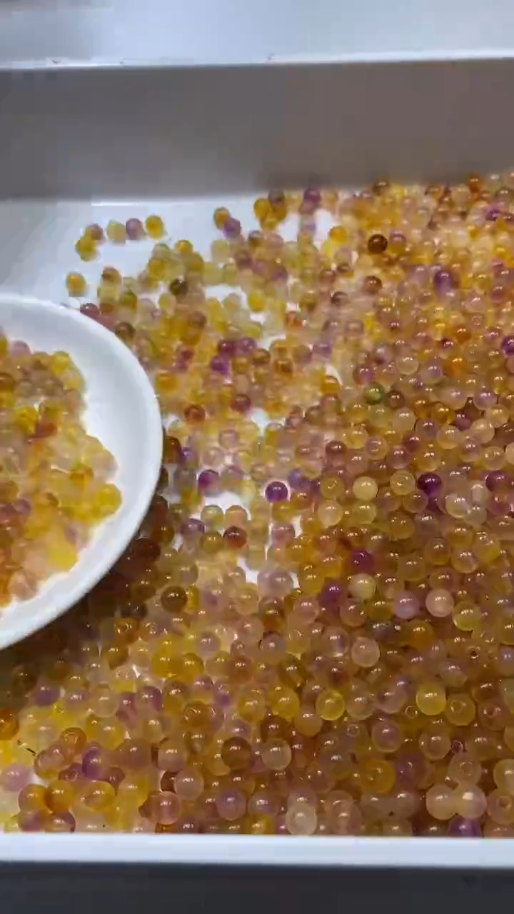 颈饰未镶嵌石英岩玉W509-百香果6mm*40颗