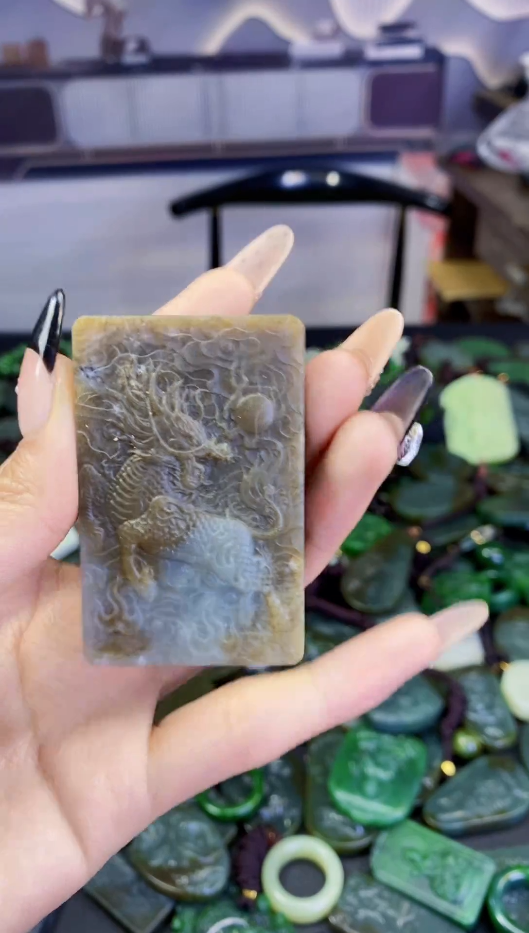 颈饰未镶嵌和田玉1