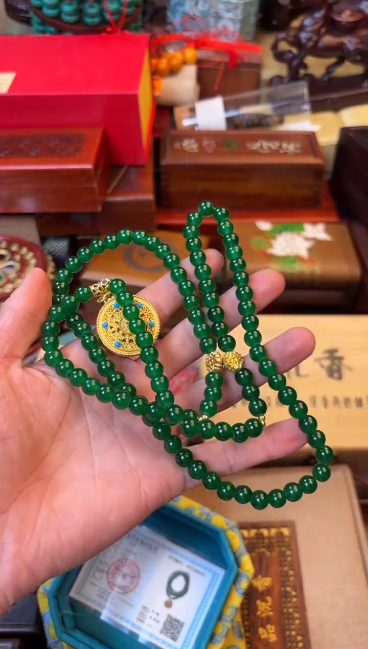 --------瓷--------五福吊坠258