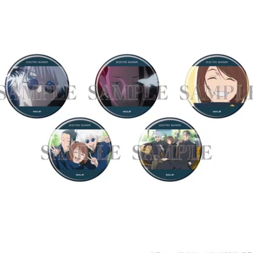 浮浮！咒术回战 MAPPA回忆黑底吧唧 默认代拆