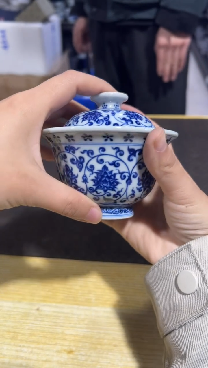 【闪购商品】瓷片春生   狮心           