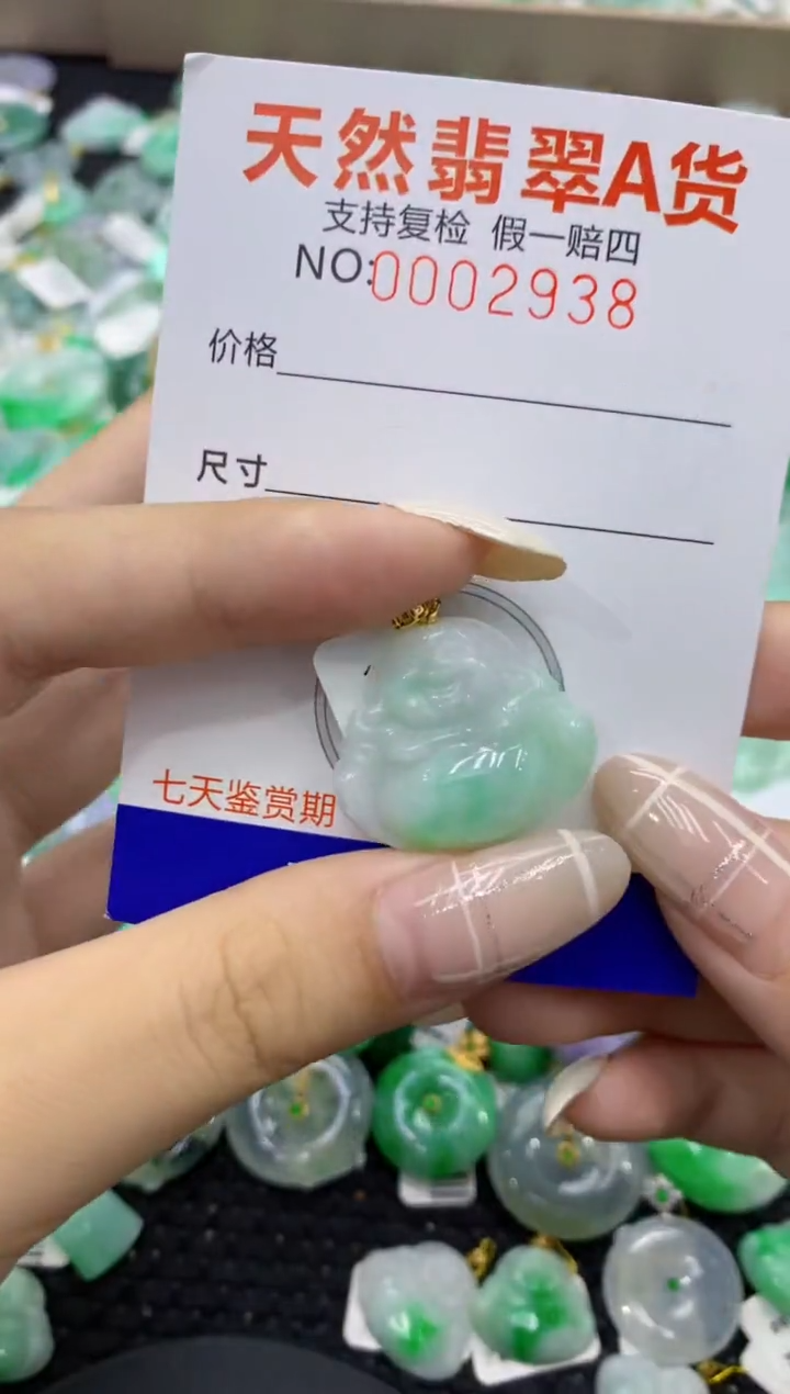 颈饰未镶嵌翡翠天然缅甸翡翠A货