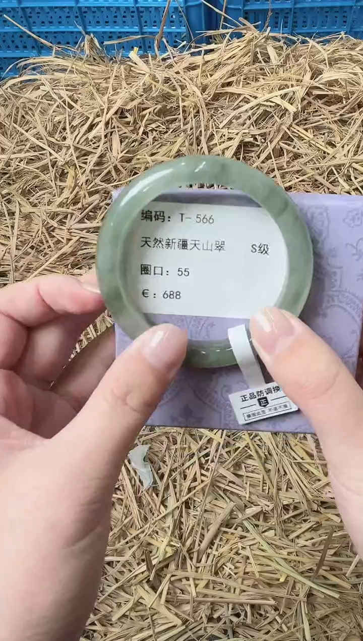 未镶嵌手镯石英质玉T-566