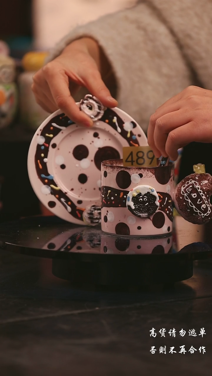 陶瓷景德镇可爱设计师款陶瓷 