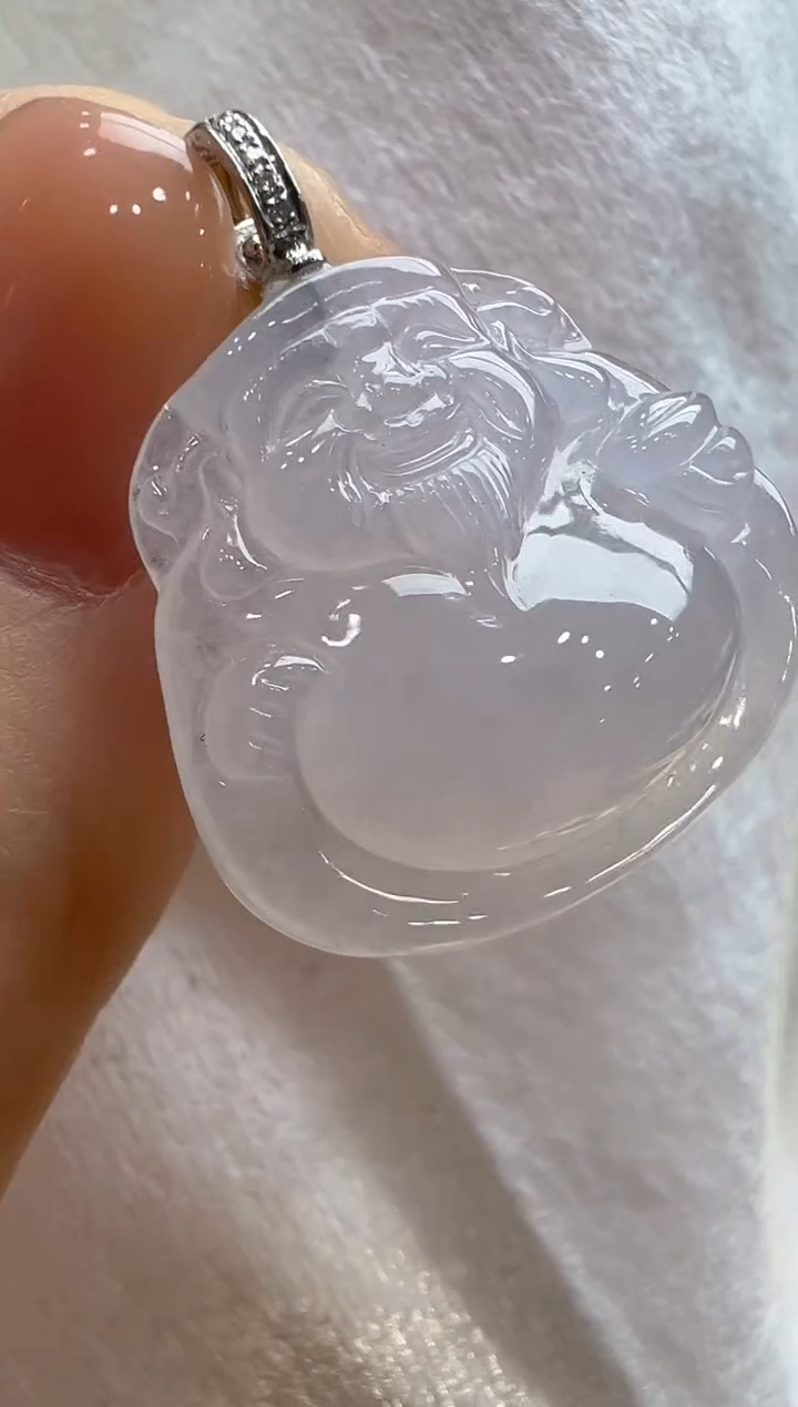 【闪购商品】翡翠吊坠(不含链)18K金镶嵌多样性发货拍一发一