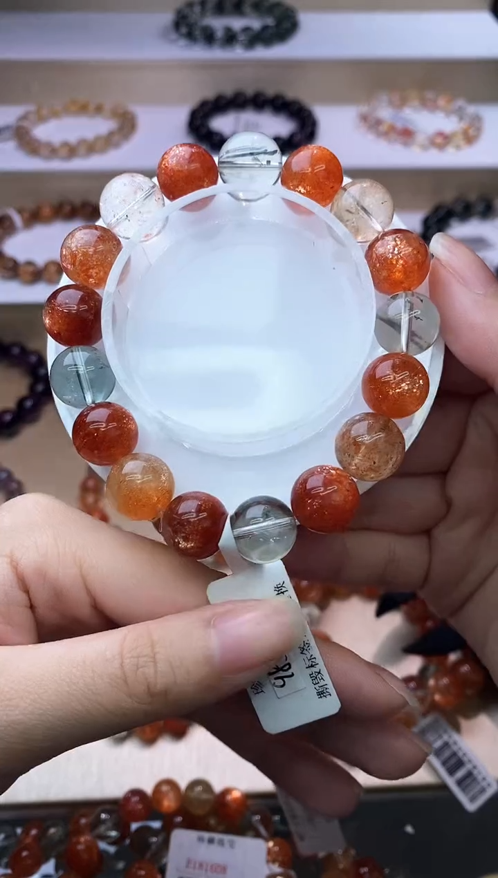 【闪购商品】日光石手链未镶嵌阿鲁沙12m+